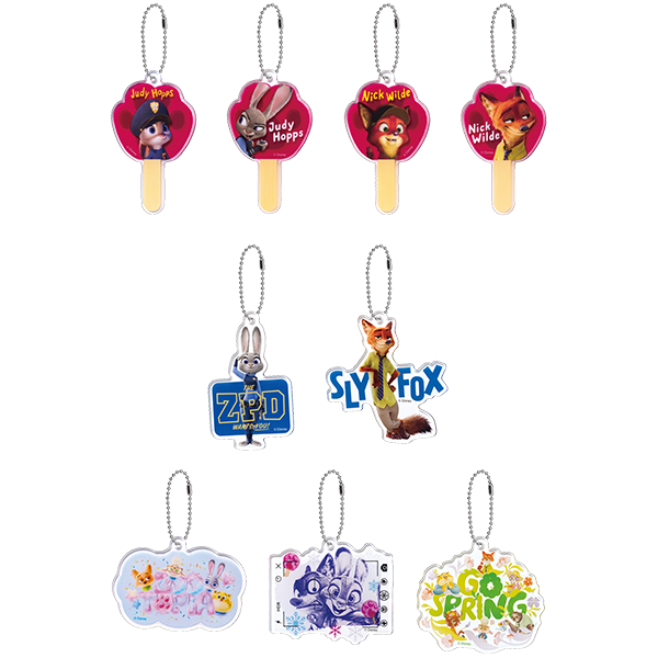 壓克力吊飾 全9種(隨機出貨)