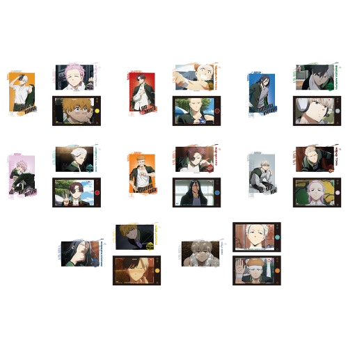 拍立得風格卡片3枚組 全8種(隨機出貨)