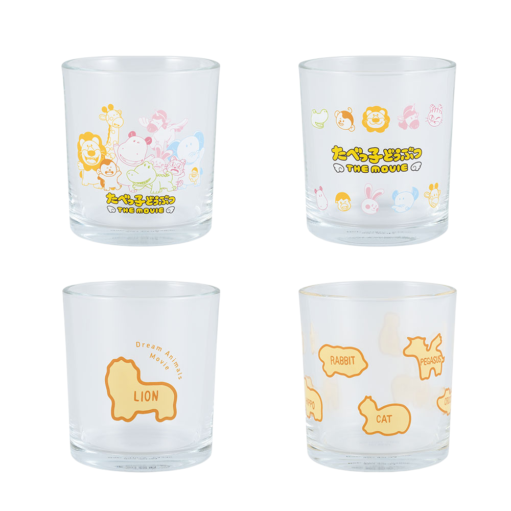 玻璃杯收藏組 全4種 (隨機出貨)