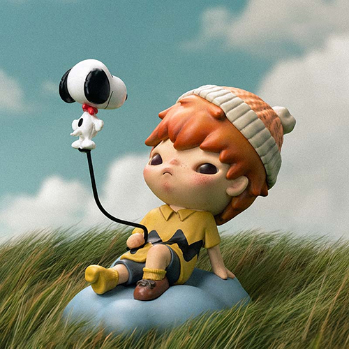 Hirono x Snoopy吊卡