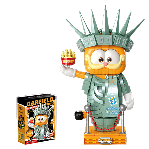 費米｜加菲貓 自由女神像