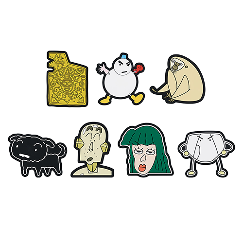 橡膠杯墊 全7種 (隨機出貨)