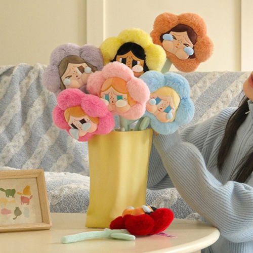 CRYBABY 悲傷俱樂部系列 盲盒毛絨花朵(隨機出貨)