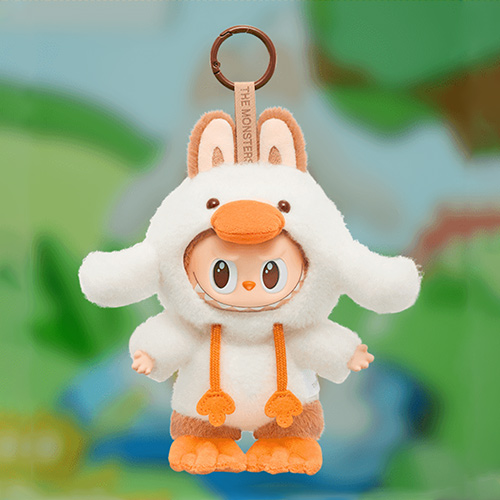 THE MONSTERS 森林童話系列 搪膠毛絨吊卡