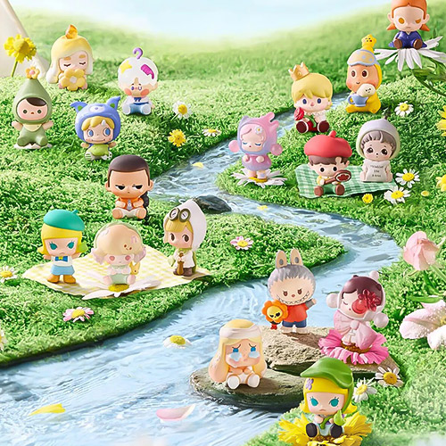 泡泡萌粒 跟我去郊遊系列公仔(隨機出貨)