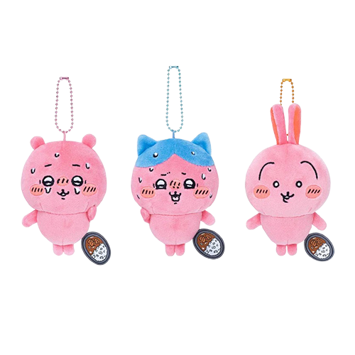 Chiikawa｜辣咖喱系列 毛絨掛件(隨機出貨)