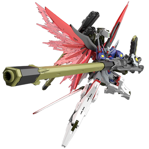 BANDAI｜HG 命運鋼彈SpecII＆神王型外掛裝備 鋼彈