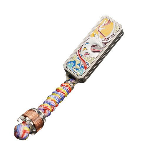 裁爵｜九色鹿琺瑯音叉推牌EDC