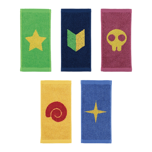 半尺寸毛巾收藏(隨機出貨)