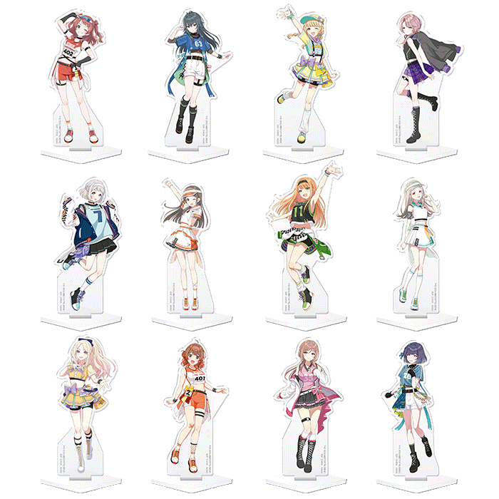 繪製插圖 壓克力立牌(隨機出貨)