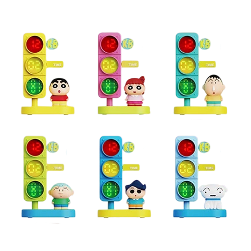 麥和｜蠟筆小新 春日部防衛隊系列 鬧鐘擺件盲盒(隨機出貨)