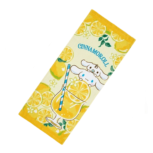 日版 臉部毛巾 黃色