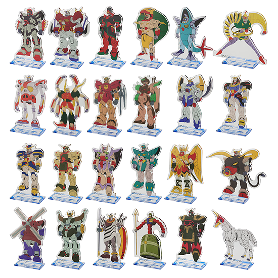 機動戰士壓克力架② 全24種(隨機出貨)[線上限定，25年2月發售]