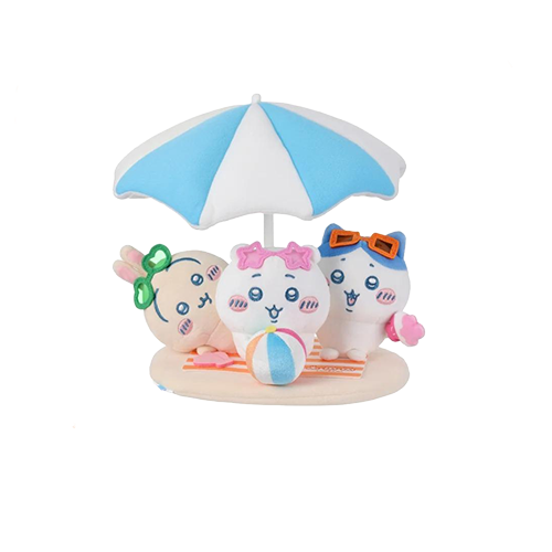 Miniso x Chiikawa|夏日季場景毛絨擺件