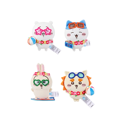 Miniso x Chiikawa|夏日季花環公仔(隨機出貨)