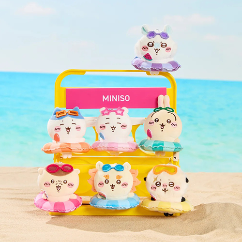 Miniso x Chiikawa|夏日季泳圈掛件(隨機出貨)