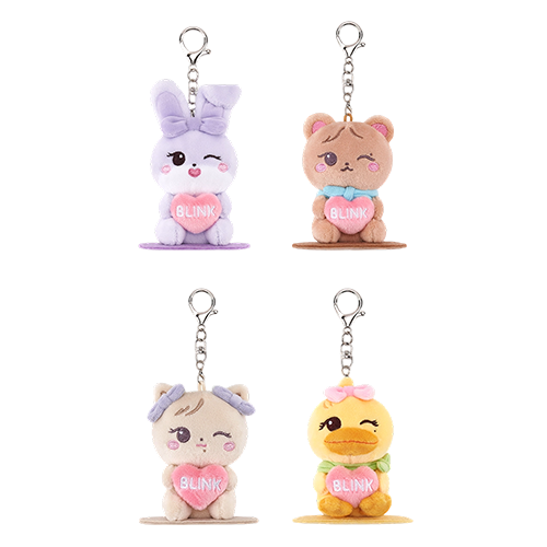 BLACKPINK｜DEADLINE 磁吸毛絨鑰匙扣(隨機出貨)