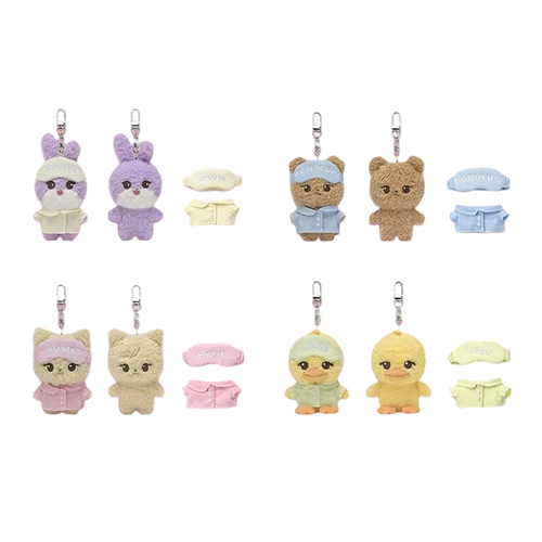 BLACKPINK｜DEADLINE 迷你鑰匙扣睡衣版(隨機出貨)