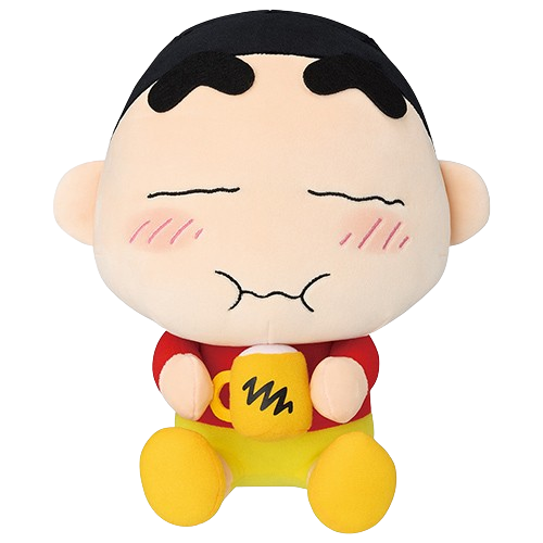 日版 嚼嚼蠟筆小新絨毛玩偶