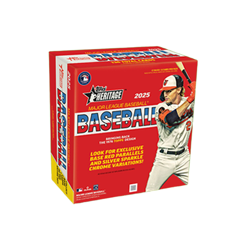 25 Topps Heritage Baseball Value & Mega單包