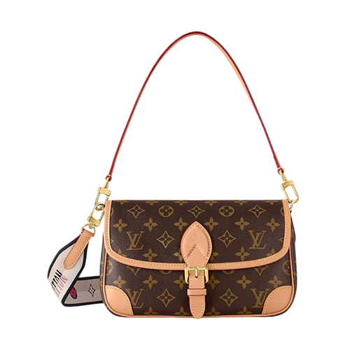 LV｜Diane 經典老花 腋下包