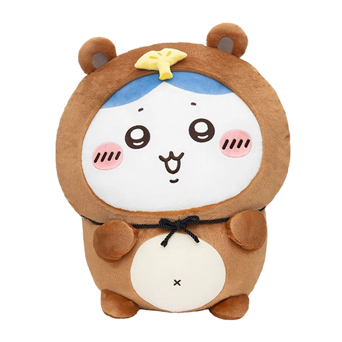 Chiikawa｜超大狸貓毛絨玩偶 哈奇喵[26年2月發售]