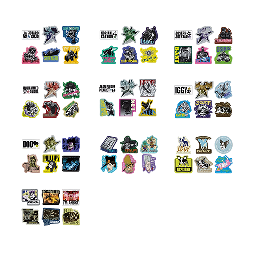 日版 角色主題貼紙組(隨機出貨)