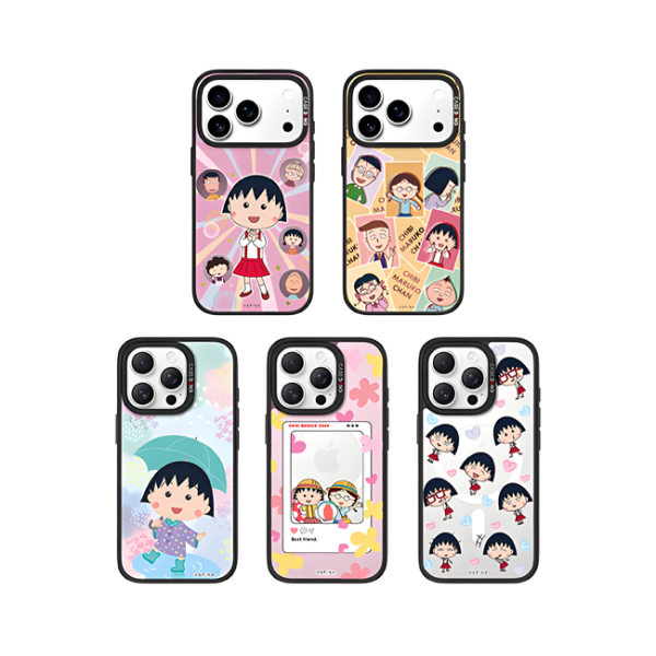 CASEBANG｜櫻桃小丸子聯名 元氣日常系列 iPhone手機保護殼(隨機出貨)