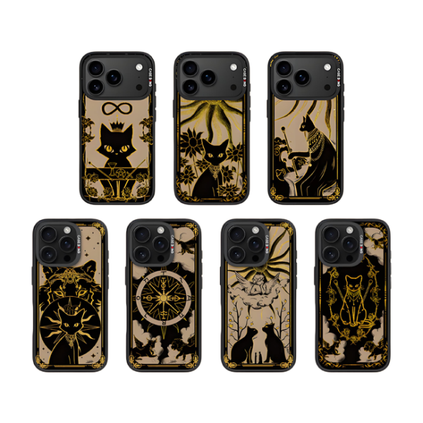 CASEBANG｜黑喵與塔羅系列聯名 iPhone手機保護殼(隨機出貨)