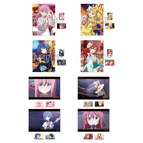 日版 透明文件夾＆貼紙組(隨機出貨)