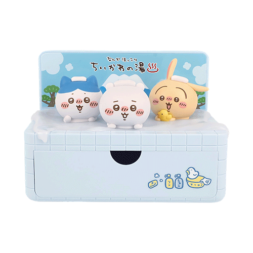 日版 溫暖澡堂小飾品盒模型