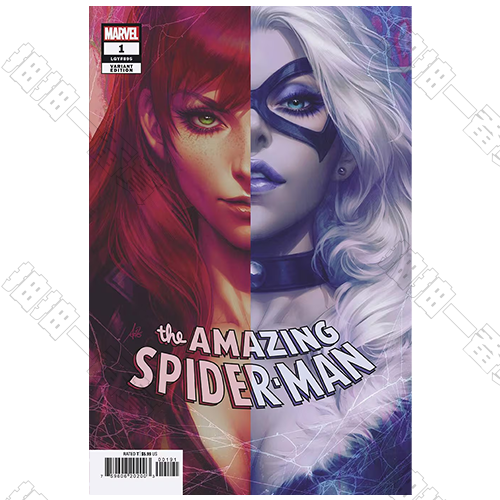 The Amazing Spider-Man #1 Artgerm 親簽 Variant-CGC SS 9.8分 鑒定漫畫(不可回收)