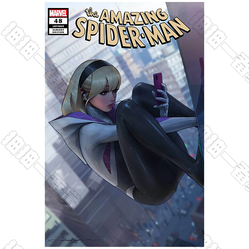 The Amazing Spider-Man #48 Jeehyung Lee 親簽 Variant-CGC SS 9.8分 鑒定漫畫(不可回收)