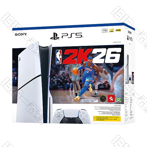 PS5 遊戲主機 光碟版 NBA 2K26 Bundle