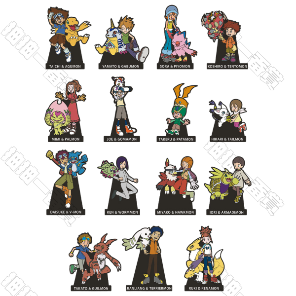 日版 橡膠立牌(隨機出貨)