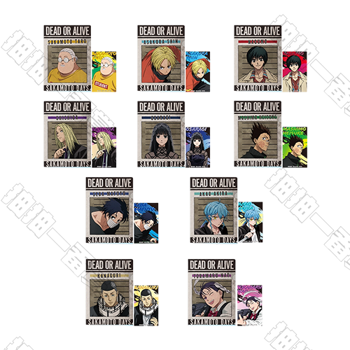 日版 透明資料夾＆貼紙套組(隨機出貨)