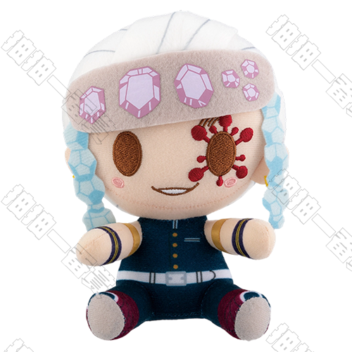 陸版 宇髄天元 填充絨毛玩具 不可回收