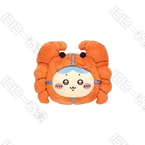 Chiikawa|上海限定 大閘蟹系列 小八貓 毛絨掛件