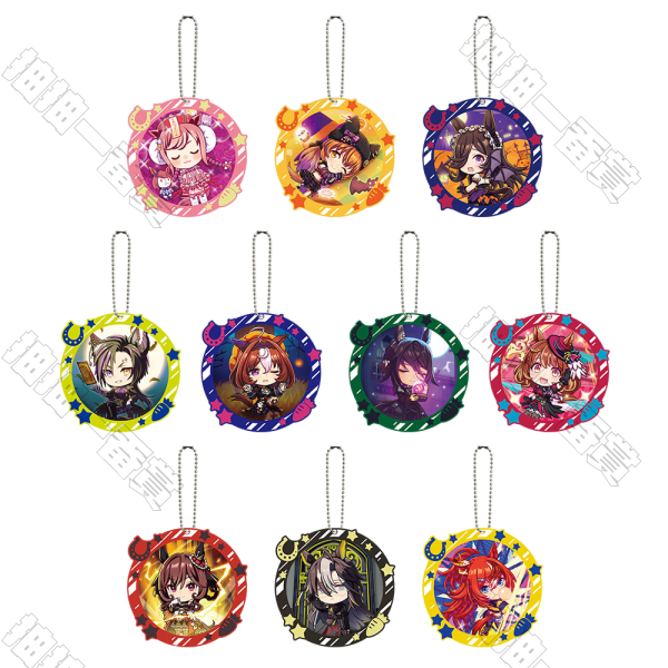 日版 全彩橡膠吊飾(隨機出貨)