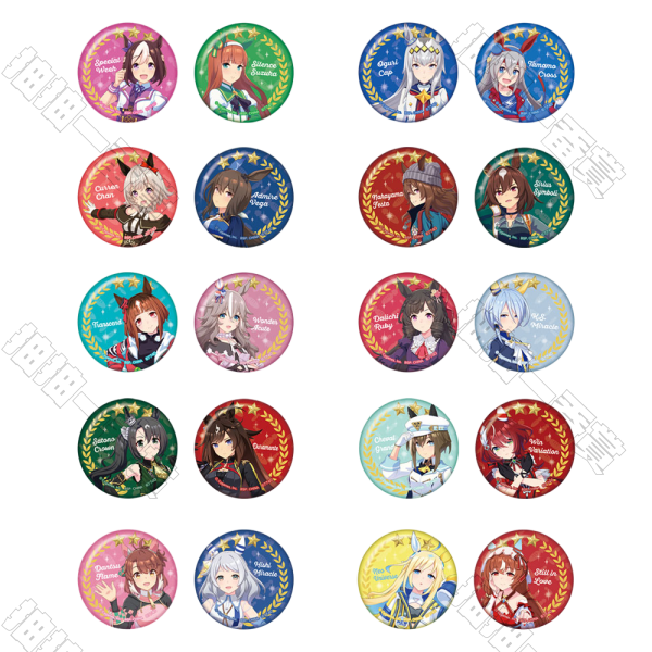 日版 雙人組合徽章套組(隨機出貨)