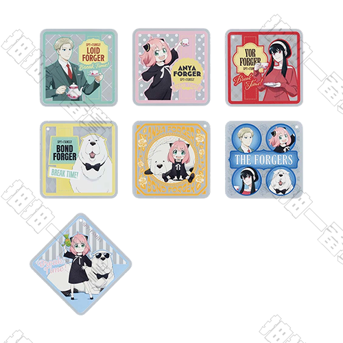 日版 橡膠杯墊(隨機出貨)