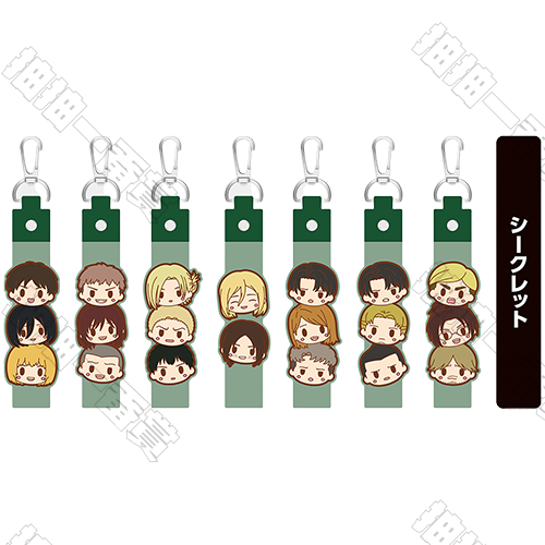 日版 圓鼓鼓角色橡膠吊飾(隨機出貨)