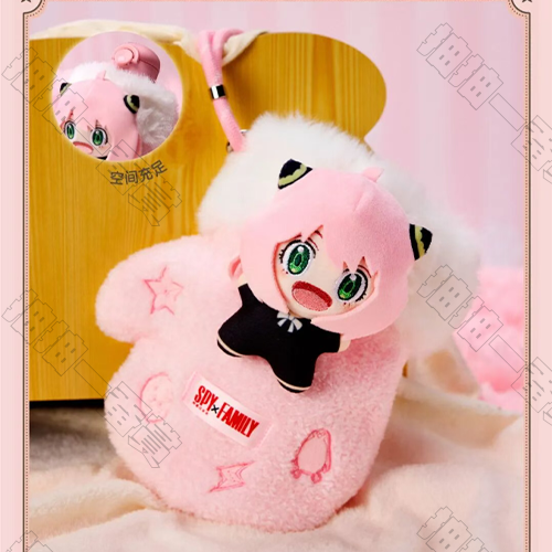 陸版 手套形毛絨包