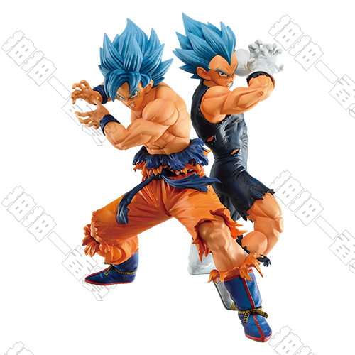 陸版 SSGSS 超級賽亞人藍孫悟空 &SSGSS 超級賽亞人藍貝吉塔 不可回收
