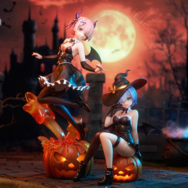 AniMester x KDcolle｜Re:ZERO 雷姆&拉姆 幻夜魔法使Ver.	套組