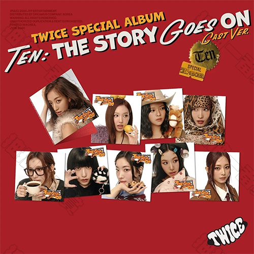 TWICE｜TEN:The Story Goes On Cast Ver.  專輯(隨機出貨)