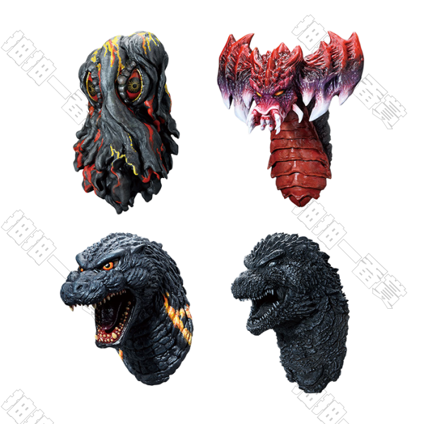 日版 怪獸頭像磁鐵(隨機出貨)