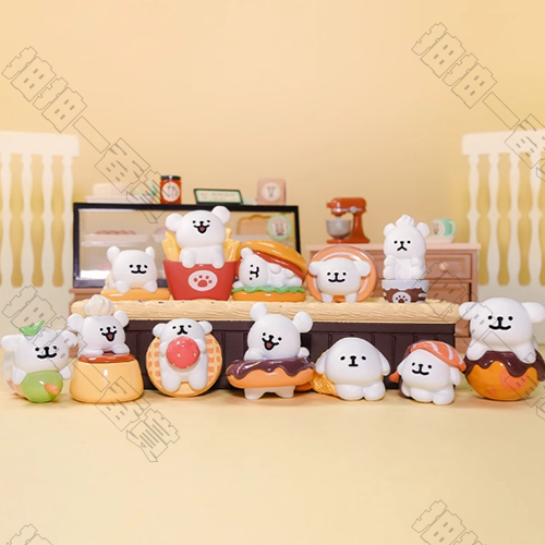 Heydolls｜線條小狗 下午茶系列盲袋(隨機出貨)