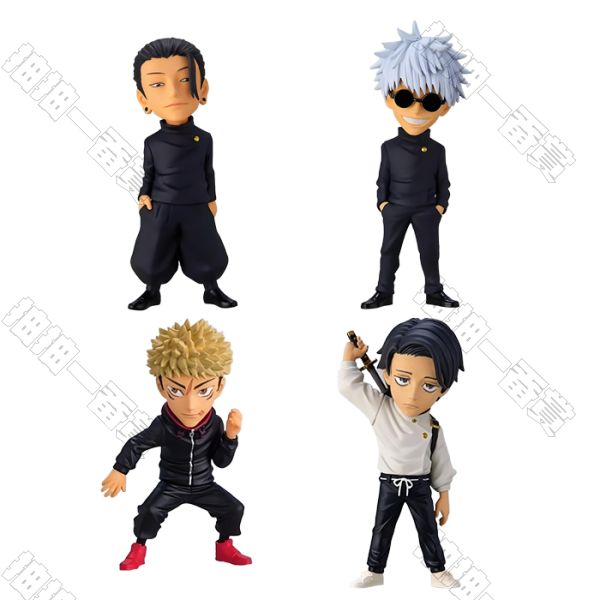 BANPRESTO｜咒術迴戰 WCF 五條悟&夏油傑&虎杖&乙骨 最強組合 套組 JUMP應募