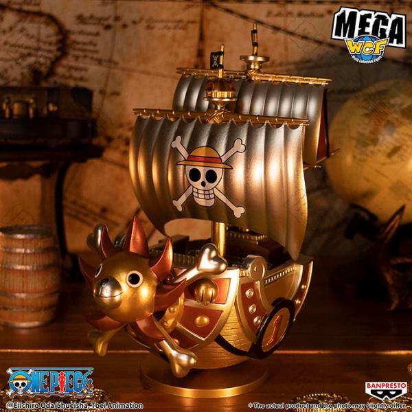 BANPRESTO｜海贼王 MEGA WCF  千陽號 SPECIAL!! GOLD COLOR